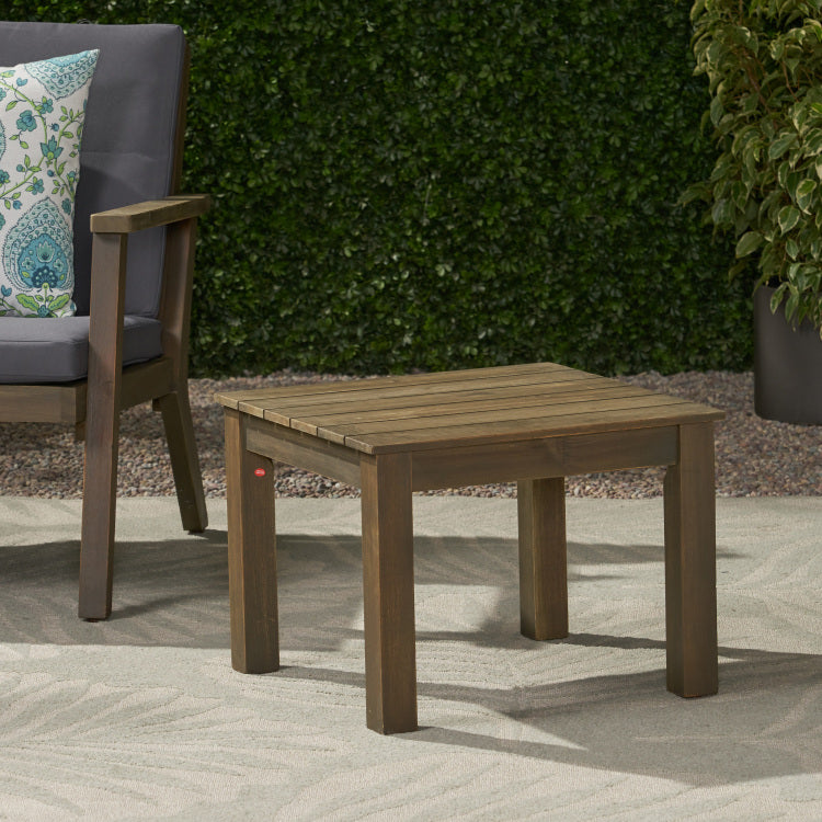 TEMECULA SIDE TABLE grey - wood
