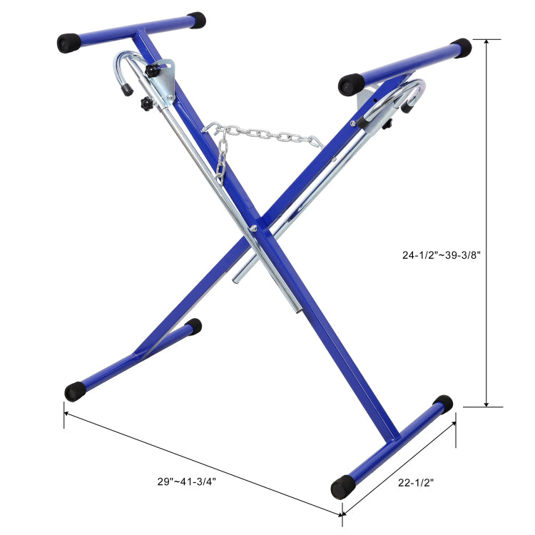 Folding Bumper Stand, Lightweight Panel Stand With 200 Pounds Capacity, Folding Bumper Storage Stand Auto Panel Repair Paint Holder