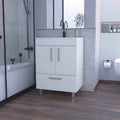 Othello Single Bathroom Vanity, Double Door Cabinet,One Drawer