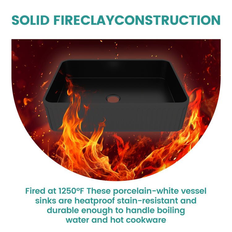 Bb17, Integrated Black Ceramic Basin, Drain And Faucet Not Included