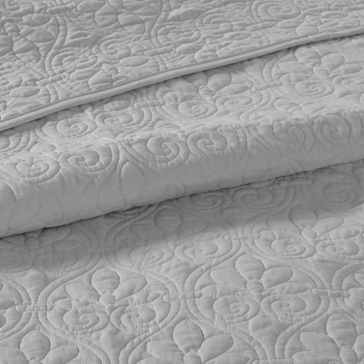 Reversible Bedspread Set Grey King