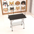 36" Professional Dog Pet Grooming Table Adjustable Heavy Duty Portable W Arm & Noose & Mesh Tray