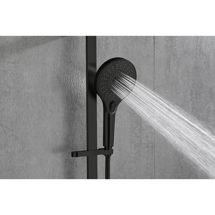 Handheld Shower With 28 Inch Slide Bar And 59 Inch Hose