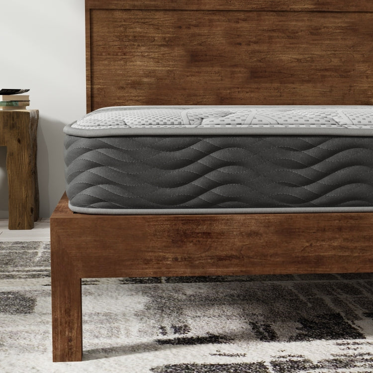 Hybrid 8 Inch Firm Twin Mattress With Pocketed Coils