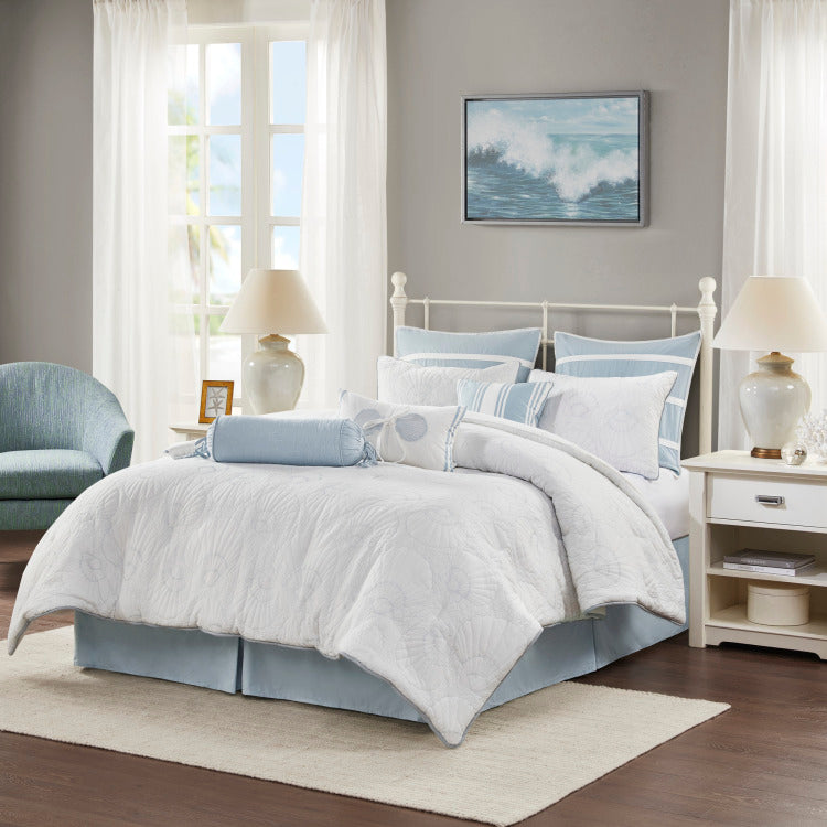 Comforter Set White Queen