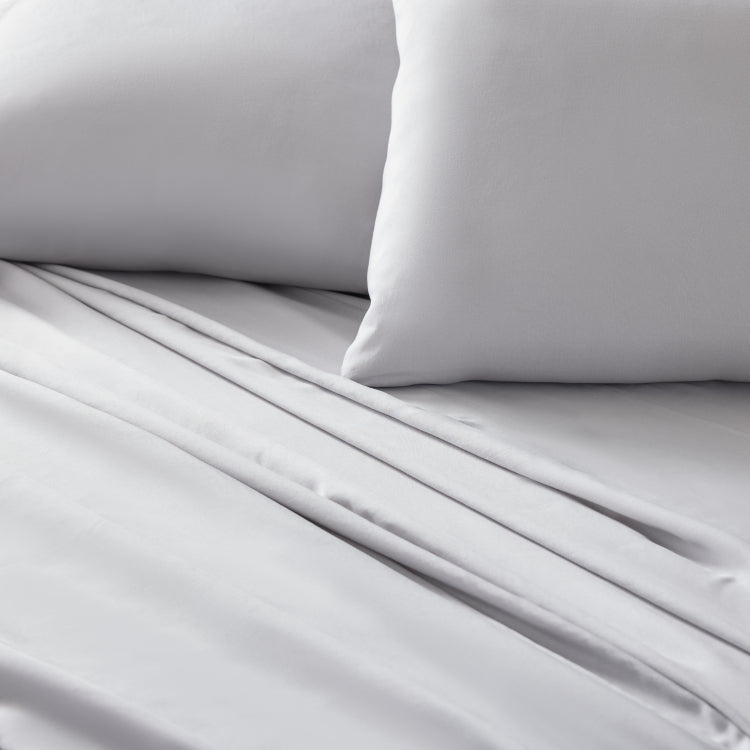 Weekender 90Gsm Bamboo Sheet Set, Queen, Charcoal