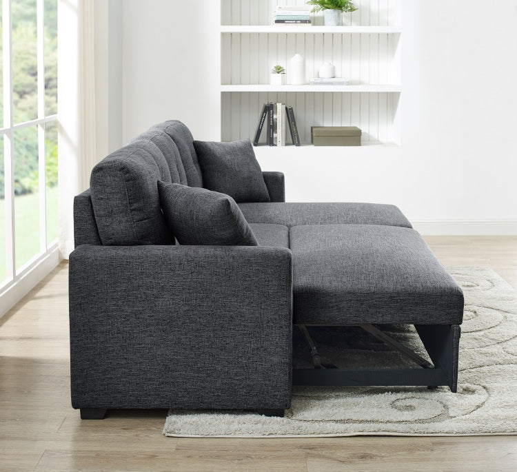 Modular Sleeper Sectional Sofa With Storage