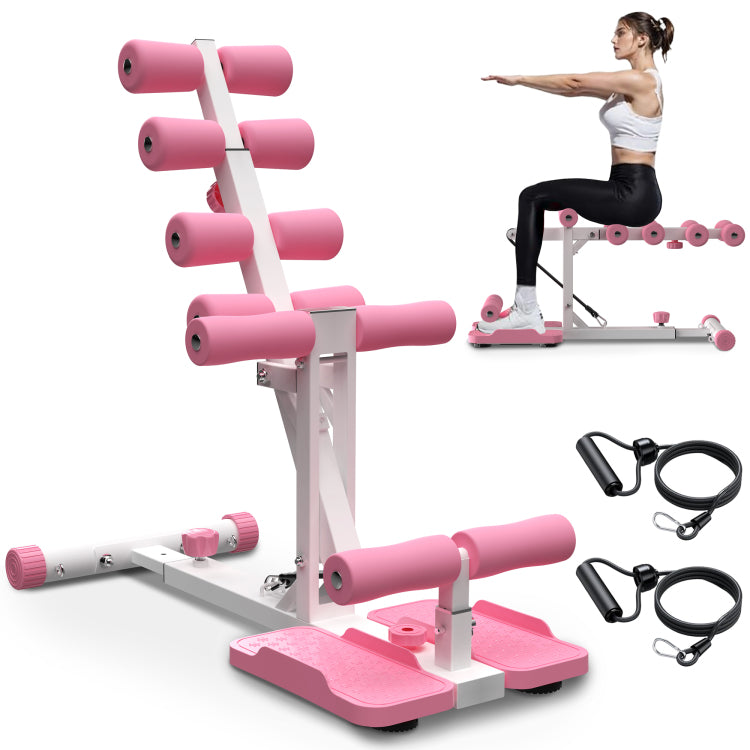 Deep Squat Machine For Home Glutes Trainer Machine With Resistance Bands Squat Assist Trainer For Core & Legs Workout Ideal For Home Gym, Apartment & Office