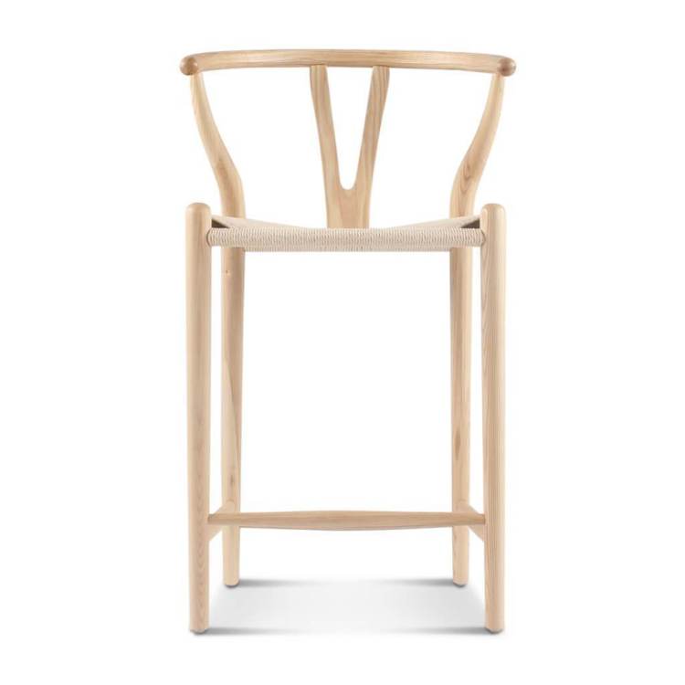 Wishbone Counter Stool Natural Ash