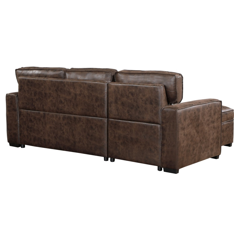 Territory Coffee Reversible Pull Out Sofa Bed