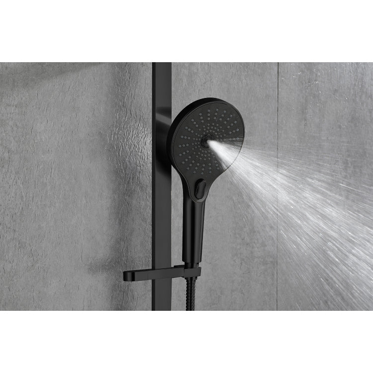 Handheld Shower With 28 Inch Slide Bar And 59 Inch Hose