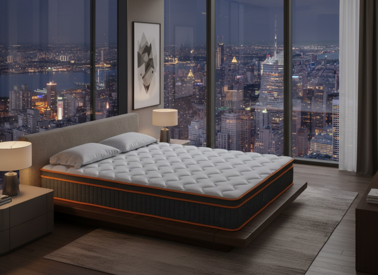 Full Size Mattress, 12 Inch Mixed Full Mattress With Memory Foam And Pocket Springs For Stress Relief, Comfortable Sleep, And Area Support, With Moderate Softness And Hardness