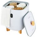 Towel Warmer 25L, Towel Warmer Bucket With 2 Heating Modes, 20 40 60 90 Min Auto Shut Off, Bottom Heating Columns, Led Screen, Large Towel Warmer For Bathroom, Spa, Bathrobe, Blanket & Pajama