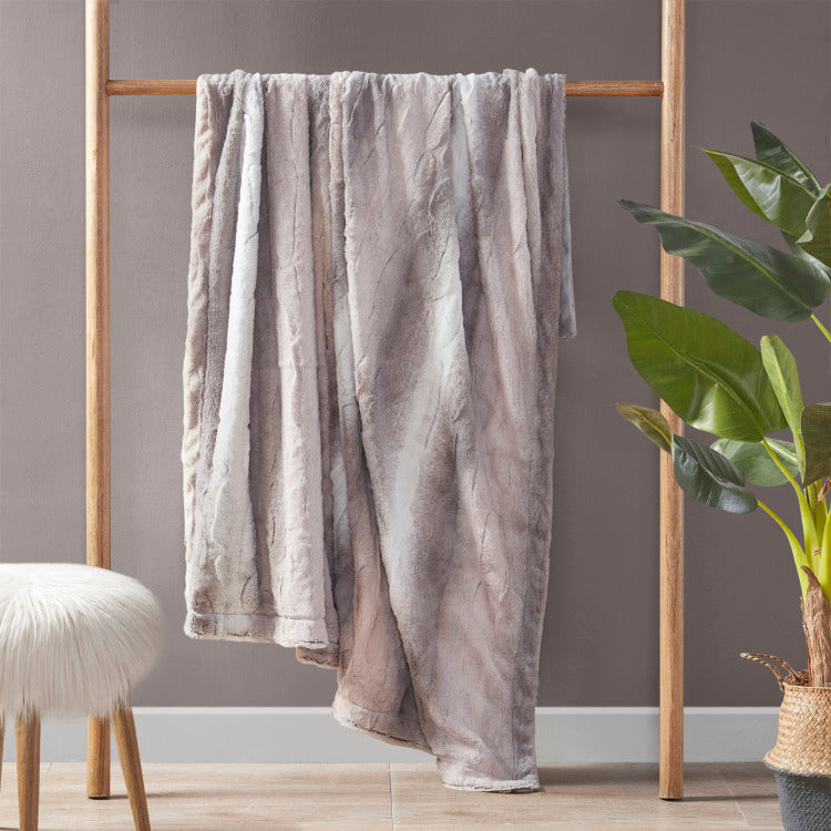 1Pc 50X60" Faux Fur Throw