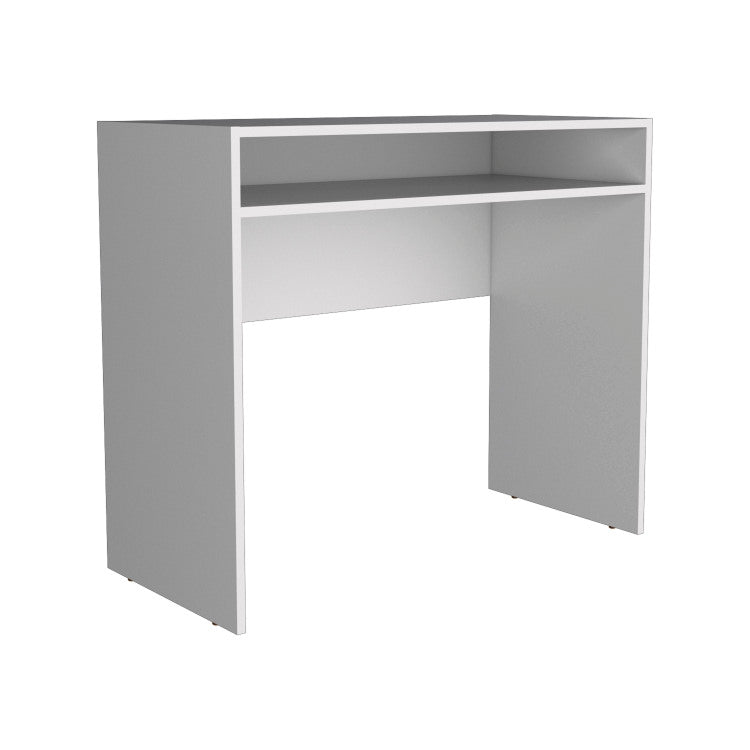 Stella 35" Wide Writing Desk With Shelf