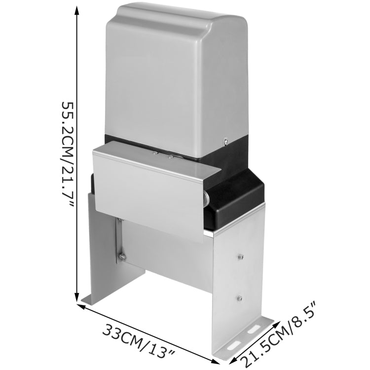 3300Lbs Automatic Sliding Gate Opener Driveway Operator Infrared Sensor