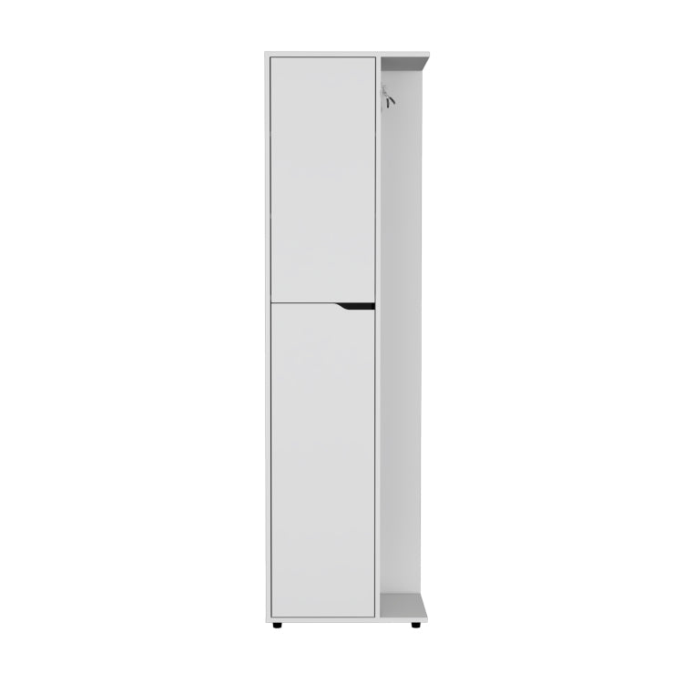 Austin Storage Broom Closet White