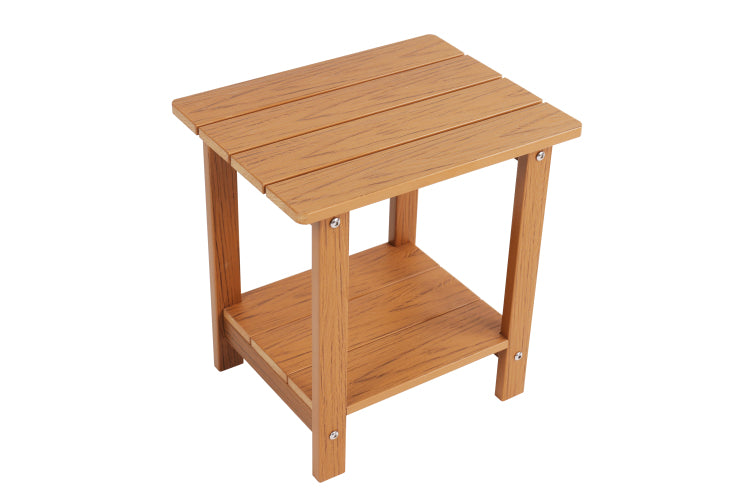 Stylish Side Table Perfect For Outdoor Yard Togethers Snacks & Cozy Afternoon Relaxation,Hips Material