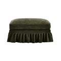 Ottoman Chenille Green