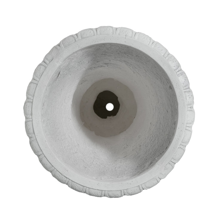 Mgo Garden Urn, Light Grey, 23.75'' H