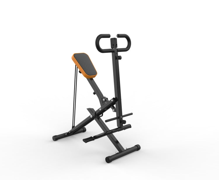 Squat Machine For Home, Assist Trainer For Glutes Workout Foldable With Resistance Bands, For Botty Glutes Butt Thighs, Ab Back Leg Press Hip Thrust For Home Gym Fitness Black