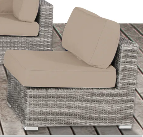 Luxury Outdoor Patio Sofa Set With Cushions All Weather Wicker Furniture For Garden, Backyard, Or Poolside Lounge Durable, Modern Design