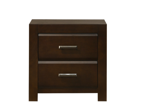 Oberreit Walnut Finish Nightstand