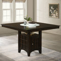Tolland Cappuccino 1 Door Storage Counter Height Dining Table