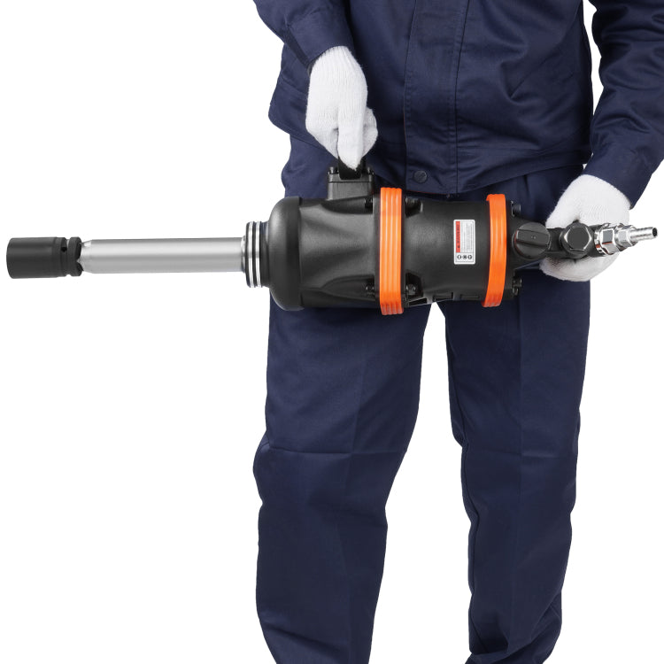 1 Inch Air Impact Wrench, Up To 5175 Ft Lbs Beast Reverse Torque Output Pneumatic Impact Gun W 8 Inch Extended Anvil For Repairs And Maintenance Of Heavy Duty Machinery Semi Truck Bus