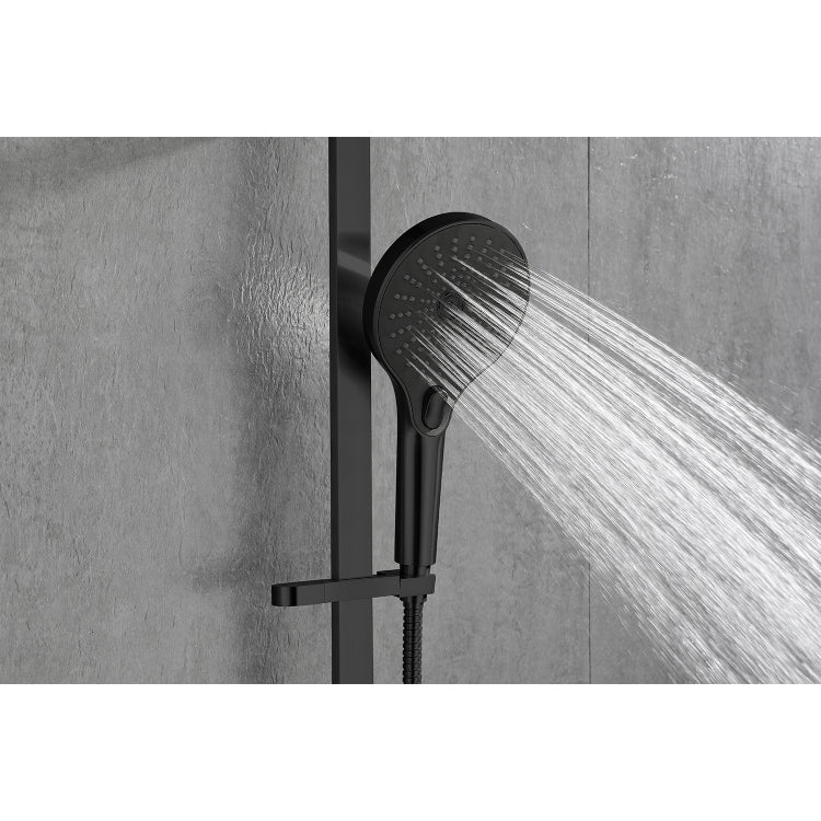 Handheld Shower With 28 Inch Slide Bar And 59 Inch Hose