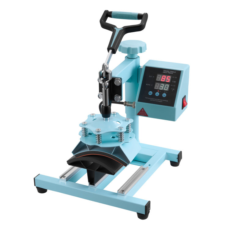 Heat Press Machine 12X15 In 5 In 1 With 30Oz Tumbler Press T Shirts Mint Green