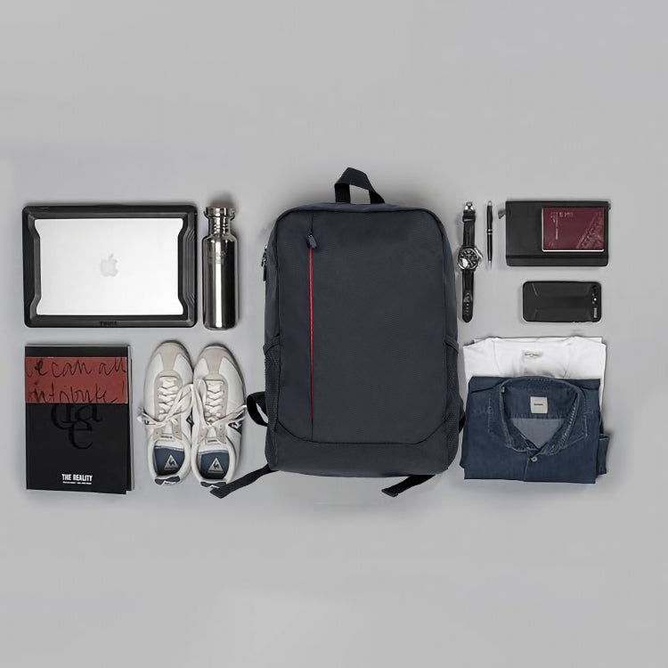20 24 Travel Case Two Piece Suitcase Set Oxford Trolley Case Without Password Lock Universal Wheel Oxford Cloth Backpack Black