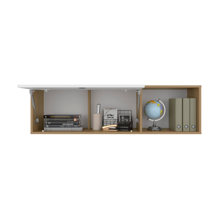 Tuckerman Wall Cabinet, White Macadamia