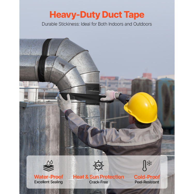 Duct Tape Heavy Duty 1.88 In X 35 Yards 1 Pack Waterproof Indoor Outdoor Repair