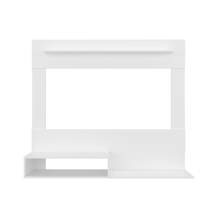 Floating Entertainment Center For Tv S Up 55", Space For Tv, One Superior Shelf, Two Shelves