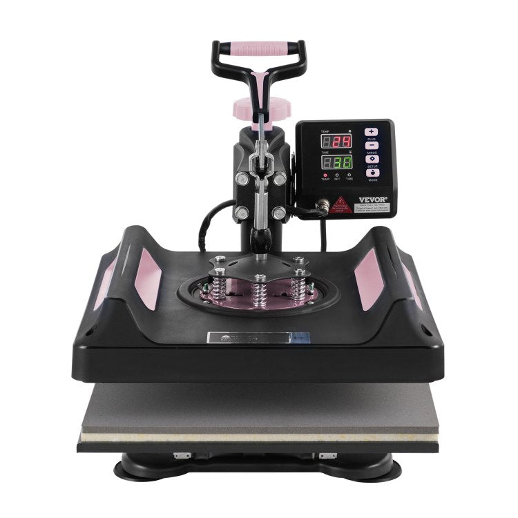 8 In 1 Heat Press Machine 15X15 In 30Oz Tumbler Press T Shirts Black