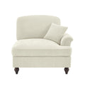 Sofa Rsf Chenille W 1 Pillow Beige