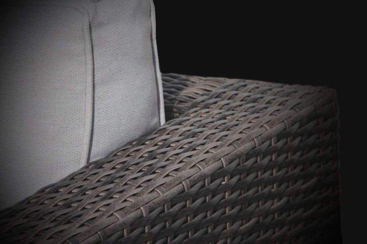 Lsi 3 Piece Wicker Rattan Patio Sofa Set Resort Grade Outdoor Seating With Cushioned Comfort