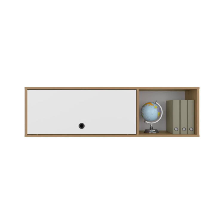 Tuckerman Wall Cabinet, White Macadamia