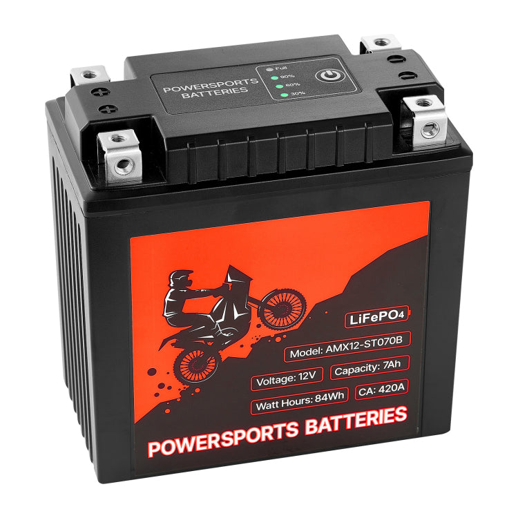 Motorcycle Battery 12V 7Ah Yt14Ah Bs High Performance Powersports Battery