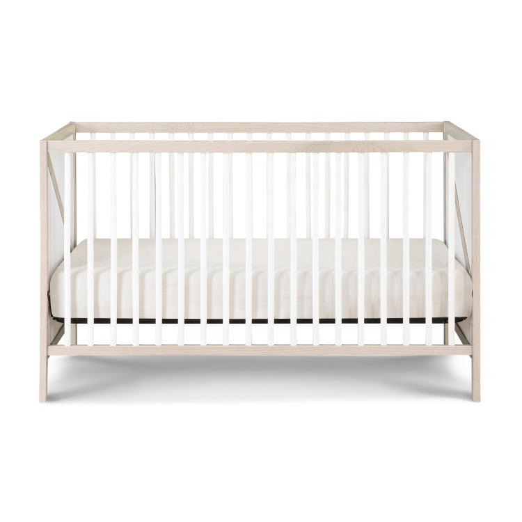 Pixie Zen 3 In 1 Crib In Washed Natural White