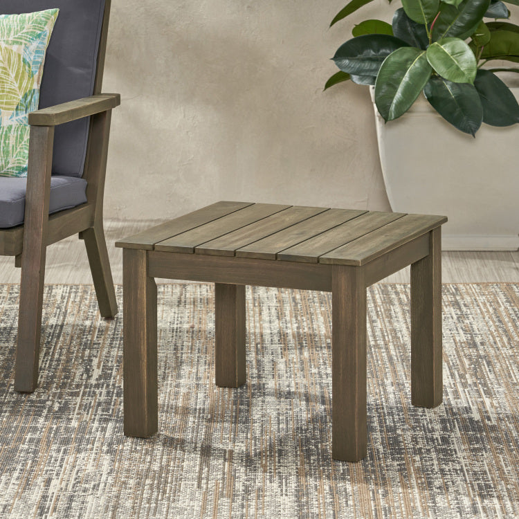 TEMECULA SIDE TABLE grey - wood