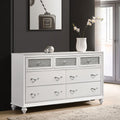Randall White 7 Drawers Dresser