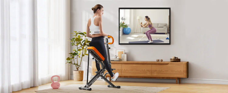 Squat Machine For Home Gym, Squat Rowing Machine With Adjustable Resistance And Optional Full Motion, Squat Assist Trainer For Glutes