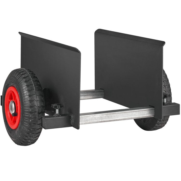 Panel Dolly, 600Lbs Capacity Slab Dolly, Heavy Duty Drywall Mover With 8" Pneumatic Wheels, Adjustable Clamp Panel Cart For Drywall Sheet, Material Handling, All Terrain Moving Cart