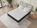 Assembled In Usa 10" Full Nest Basic Innerspring Hybrid Mattress, Pressure Relief, And Motion Isolation, Certipur Us And Oeko Tex Certified