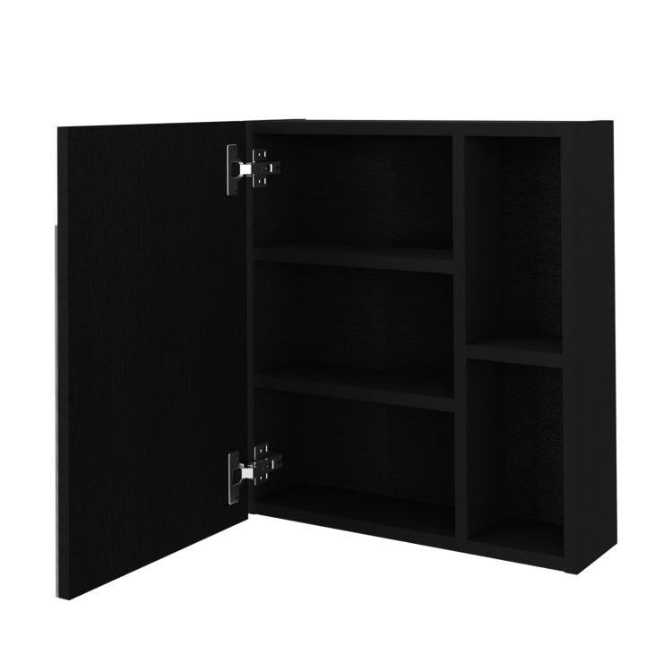 Lincoln Mirrored Medicine Cabinet, Five Interior Shelves