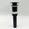 Bathroom Sink Drain Without Overflow, Vessel Sink Lavatory Vanity Pop Up Drain Stopper, 304 Stainless Steel