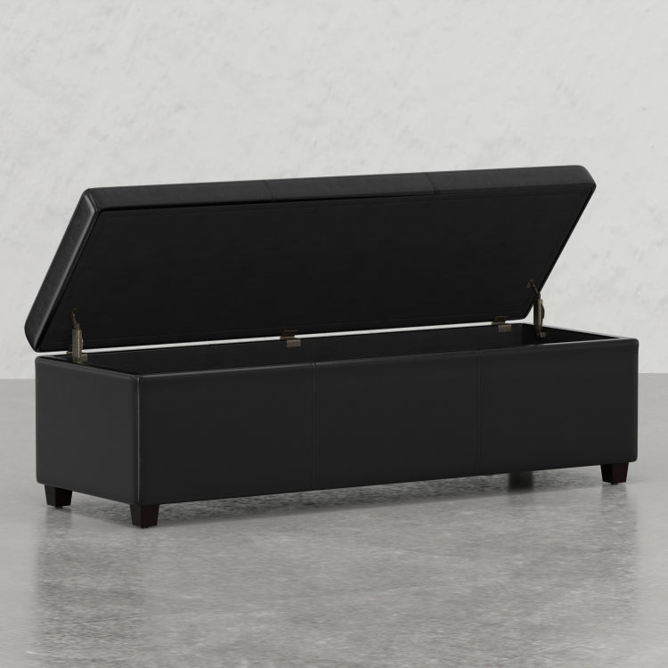 Lincoln Extra Large Storage Ottoman Bench