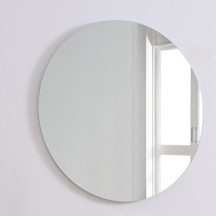 80Cm Bathroom Mirror, Round Mirror, Wall Mount